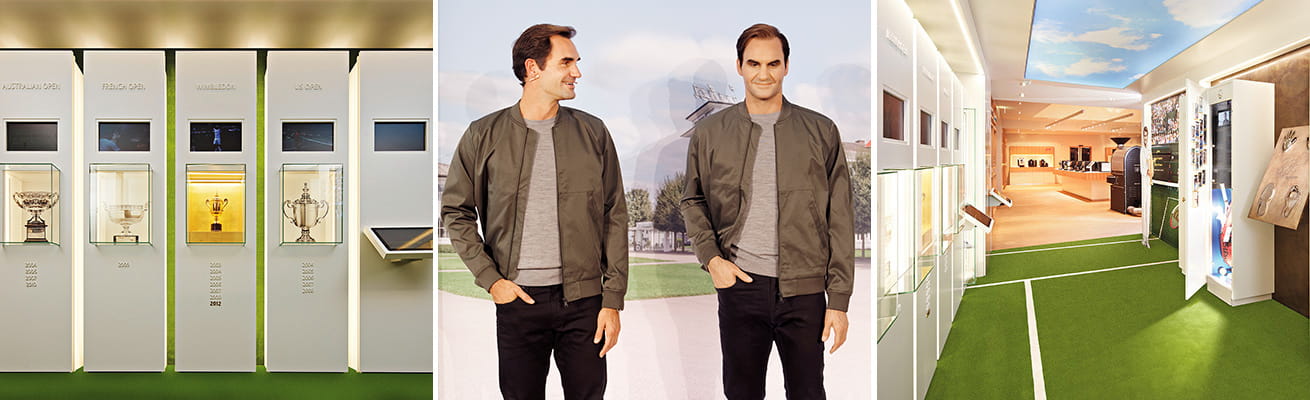 Roger Federer Walk of Fame - JURA Schweiz