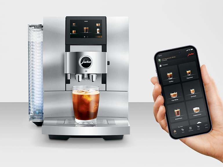 Jura coffee app shop