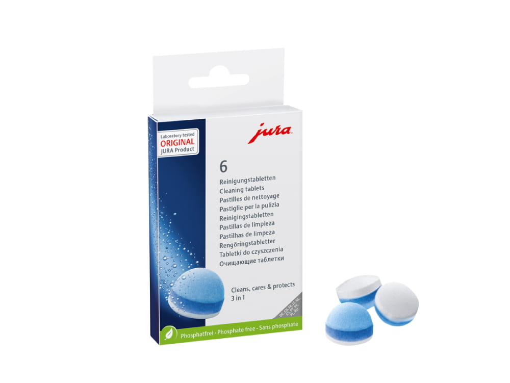 Tablettes de détartrage 2 phases - JURA Suisse